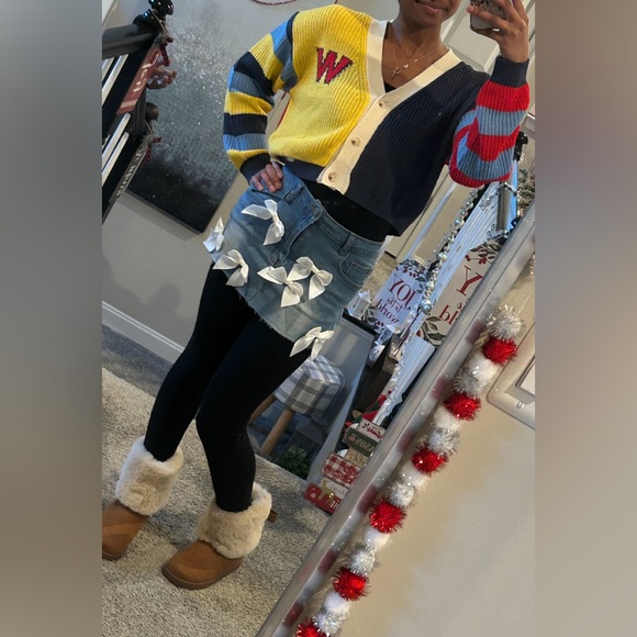 ✨Colorful Striped Women's Cardigan Sweater - Picture 7 of 7